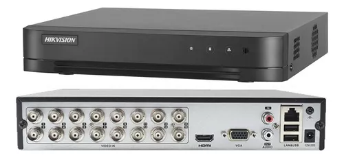 Dvr Hikvision 16 Canales Ds-7216Hghi-M1 1080P