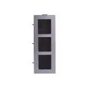 SOPORTE VIDEO CITOFONIA 3 MODULOS HIKVISION DS-KD-ACF3 PLATICO