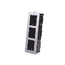 SOPORTE VIDEO CITOFONIA 3 MODULOS HIKVISION DS-KD-ACF3 PLATICO