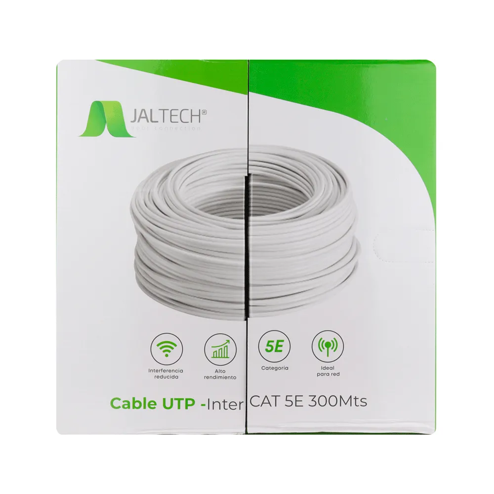 Cable Utp Cat 5 Interior Jaltech 300Mts