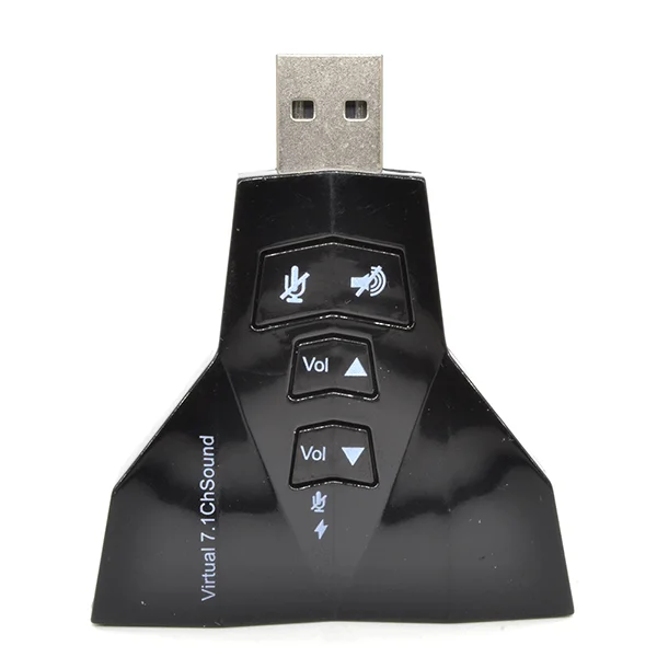 Tarjeta De Sonido Usb 7.1 Jaltech