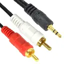 Cable Rca 2X1 Gold B345