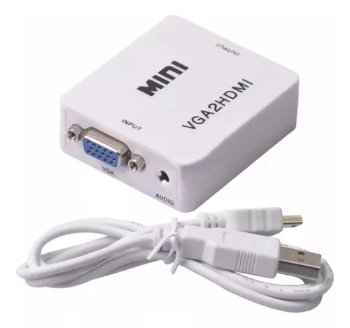 Caja Convertidora Vga A Hdmi