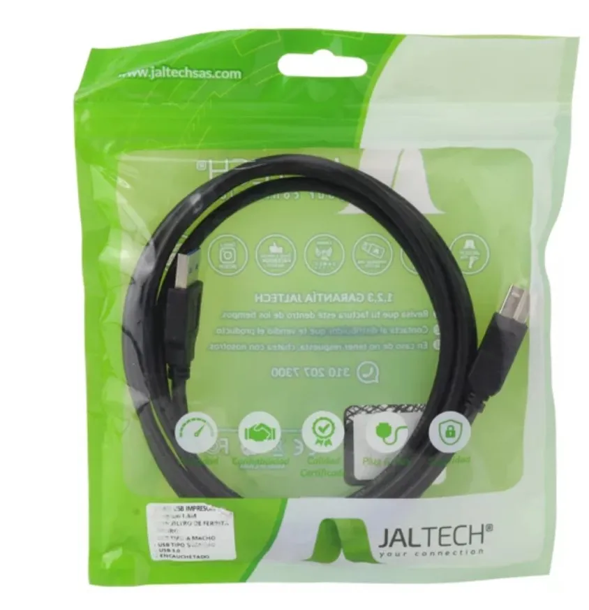 Cable Impresora 1.5Mts Jaltech