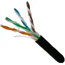 Cable Utp Cat 6 Exterior 100Mts 100% Cobre