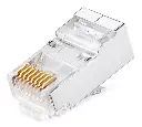 Rj45 Cat 6 Powest Plastico Bolsa De 10 Unidades