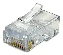 Rj45 Cat 6 Powest Plastico Bolsa De 10 Unidades