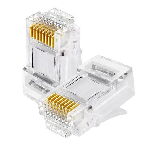 Rj45 Cat 6 Powest Plastico Bolsa De 10 Unidades