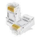 Rj45 Cat 6 Powest Plastico Bolsa De 10 Unidades