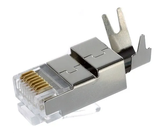 RJ45 CAT 6A FTP METALICO BOLSA 10 UNIDADES