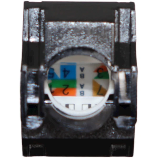 Jack Cat 6A Utp Negro