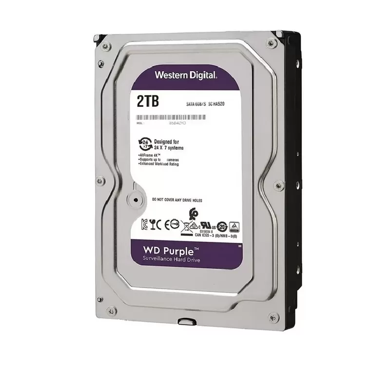 Disco Duro Wd Purpura 2Tb Wd23Purz