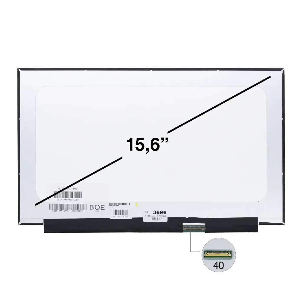 PANTALLA 15.6 SLIM 40 PINES BAJA RESOLUCION
