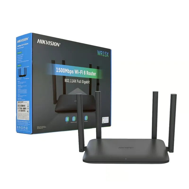 Router 4 Antenas Hikvision Wr15x 1500 MBPS Gigabit Wifi 6