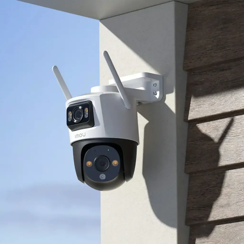 C_¡mara De Seguridad Cruiser Dual Imou 5+5Mp Para Exterior Imou Doble Lente