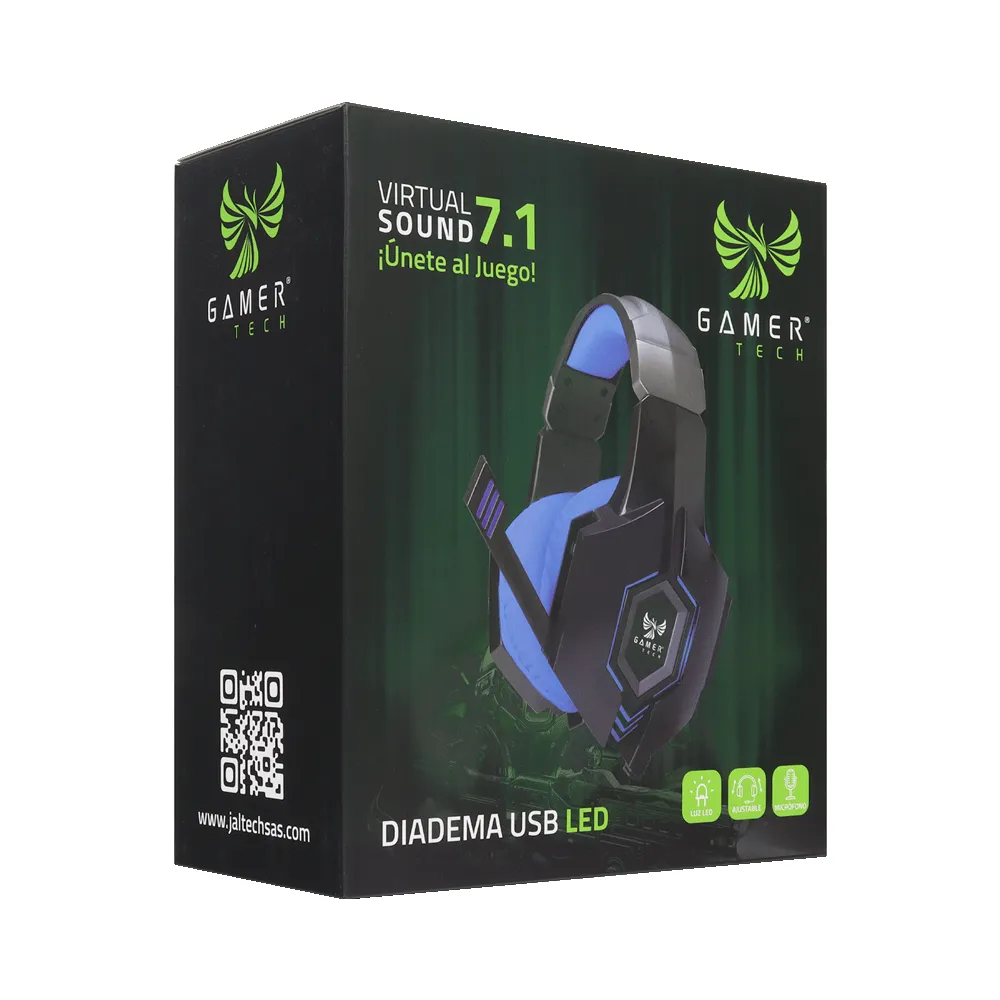 Diadema Gamer 7.1 Dual Connect Jaltech