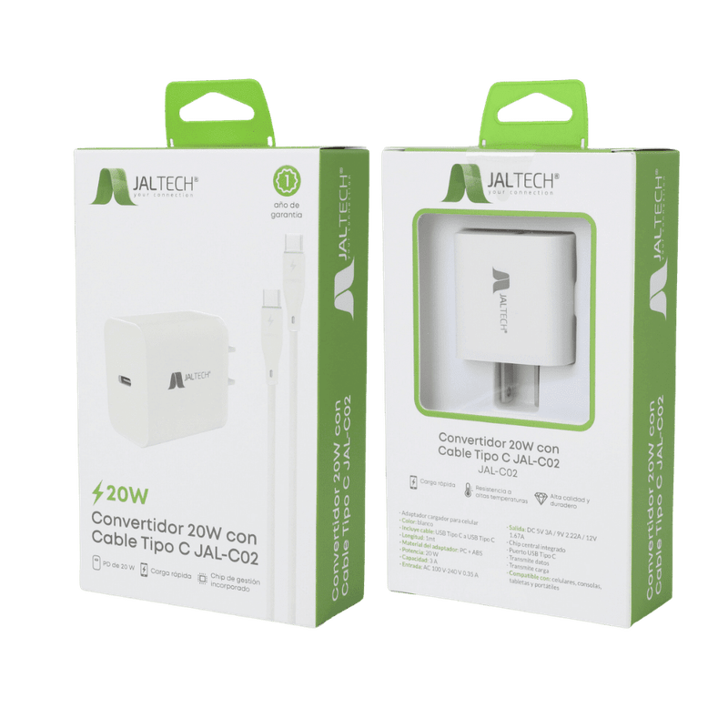 Marrana Jaltech 20w Con Cable Tipo c