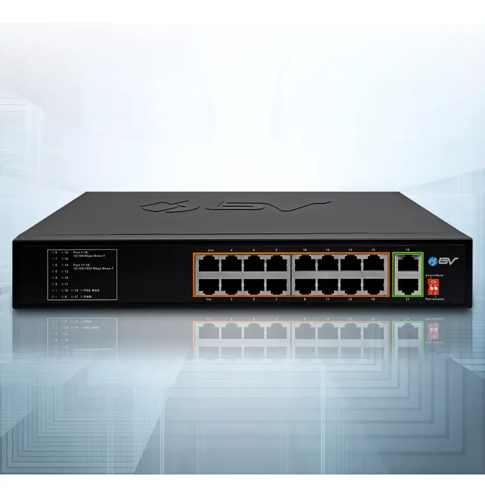 Switch 16 Puertos 10/100/1000 LYNX No Administable