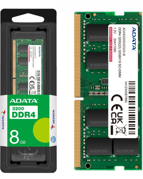 MEMORIA DDR4 8GB PORTATIL ADATA 3200