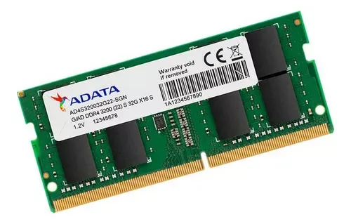Memoria Ddr4 32gb Adata Para PC 3200