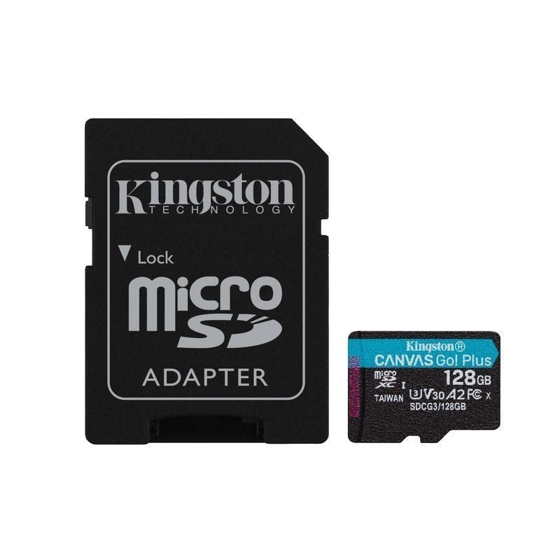 Memoria Micro SD 128GB 4K Kingston 170MB/S
