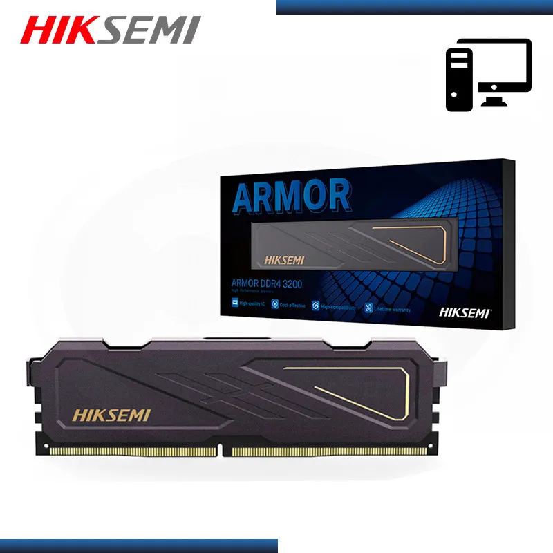 Memoria Ram Hiksemi Ddr4 3200Mhz 16 Gb Blindada