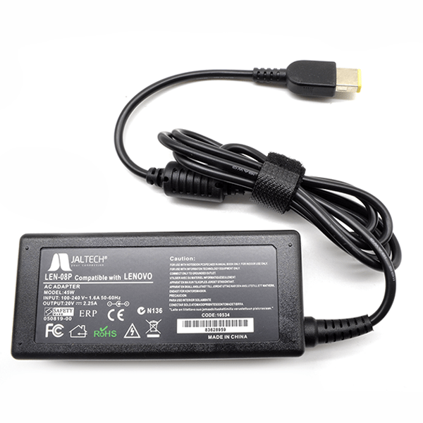 Cargador Premium Lenovo Cuadrado 20V 3.25A