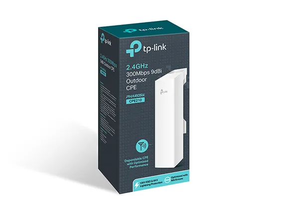 AP 2.4GHZ 300MBPS 9DBI OUTDOOR CPE210