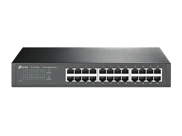 Tp-Link Switch 24 Puertos Rack Gigabit Tl-Sg1024D