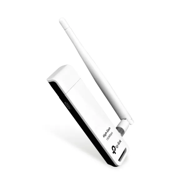 Tp-Link Tarjeta De Red Usb 1 Antena Tl-Wn722N