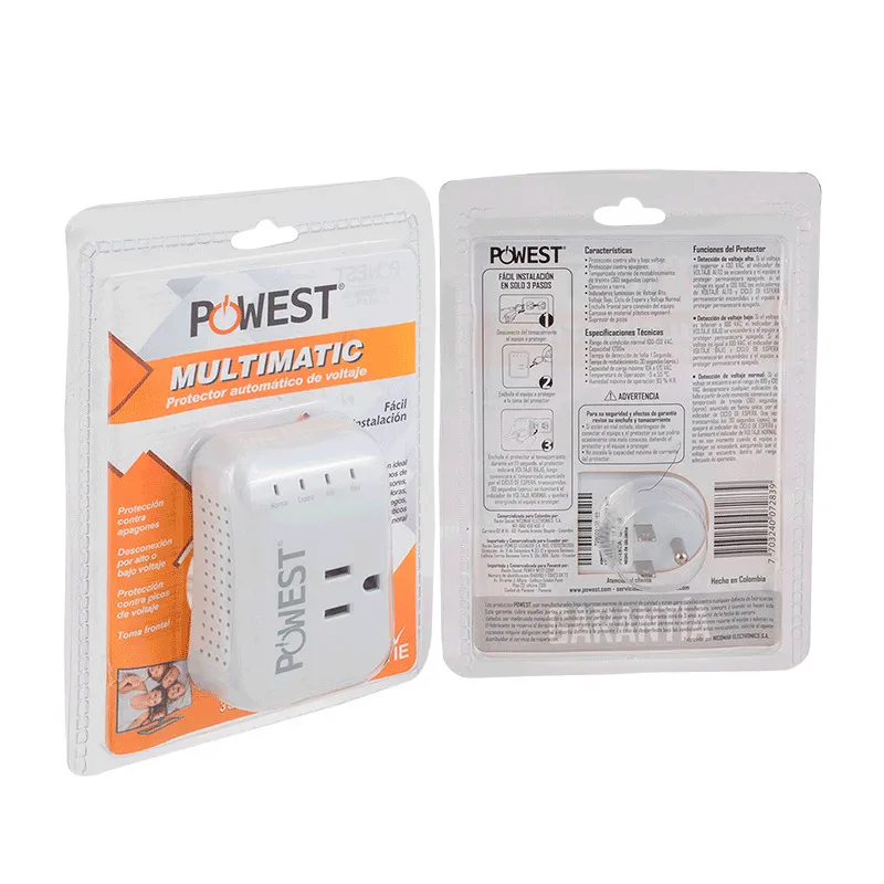 Protector De Voltaje120V/10A Ref Multimatic