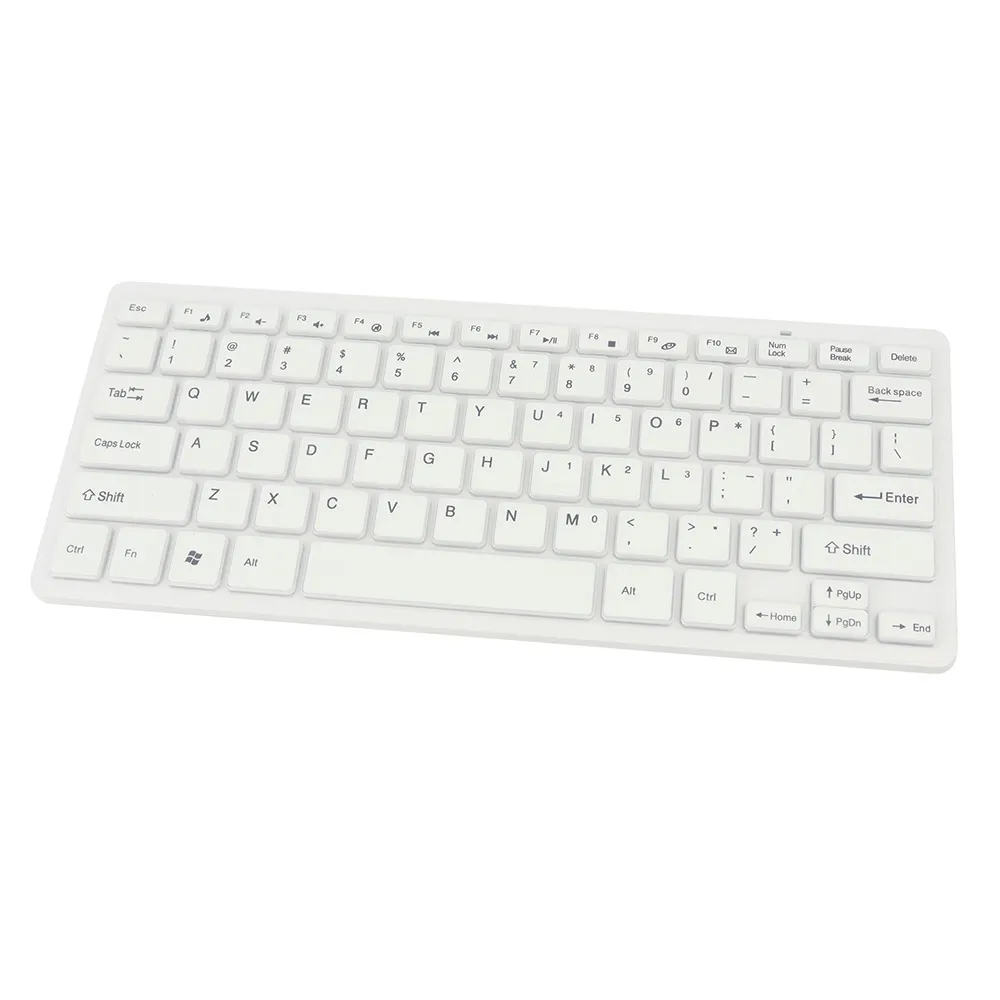 Combo Tecla Y Mouse Slim Blanco