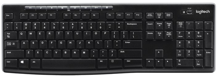 Teclado Logitech Inalambrico K270