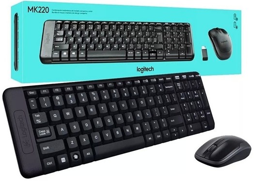 Combo Teclado Y Mouse Inalam Logitech Mk220