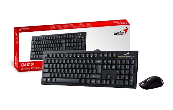Combo Teclado Y Mouse Inalambrico Genius Km-8101