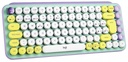 Teclado Logitech Pop Lila Inalamabrico
