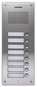 Placa Portero Multifliar Audio 8 Pulsadas Dr-8Um