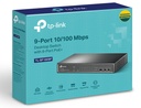 Tp-Link Switch Poe De 9 Puertos 10/100 Tl-Sf1009P