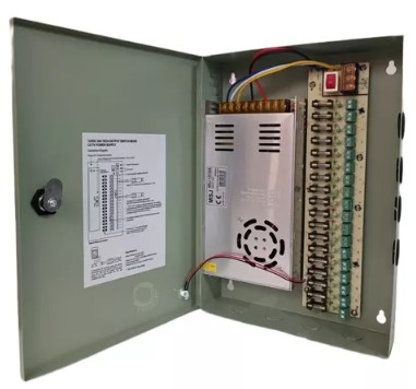 Fuente Alimentacion Centralizada 12V 30Am 18 Salidas