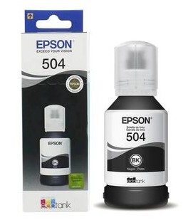 Tinta Epson 504 Negra Original Epson
