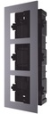 Soporte Video Citofonia 3 Modulos Hikvision Ds-Kd-Acf3 Platico