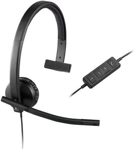 Diadema Usb Logitech Mono H570E