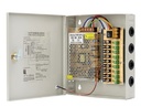 Fuente De Alimentacion Cctv 12V 10Am 9 Salidas