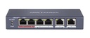 Switch 4 P_ºertos Poe Hikvision Ds-3E0106P-E/M