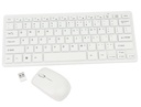 Combo Tecla Y Mouse Slim Blanco