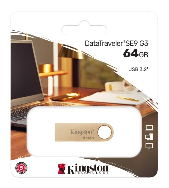 Memoria Usb 64Gb Kingston Datatraveler Se9 G3