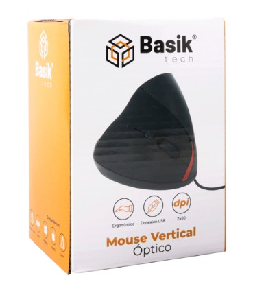 Mouse Vertical Alambrico Basik