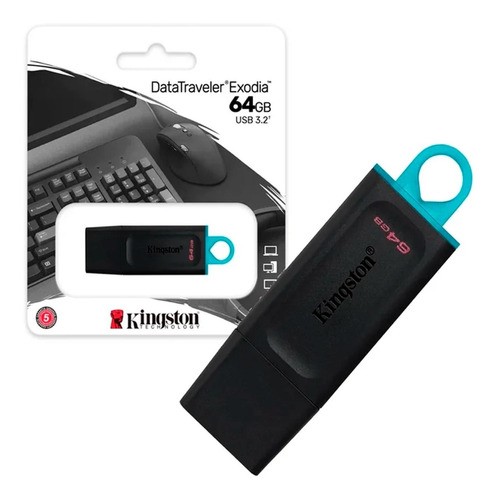 Memoria Usb Kingston 64Gb Exodia