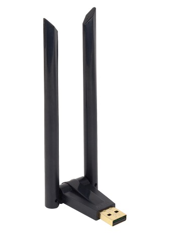 Adaptador Wifi Doble Antena Jaltech 600M