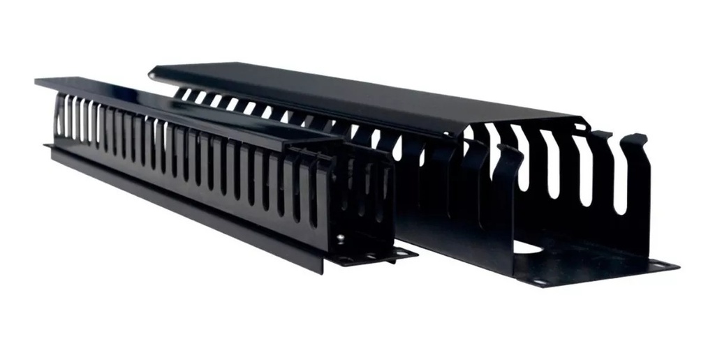 Organizador Horizontal Metalico 1U